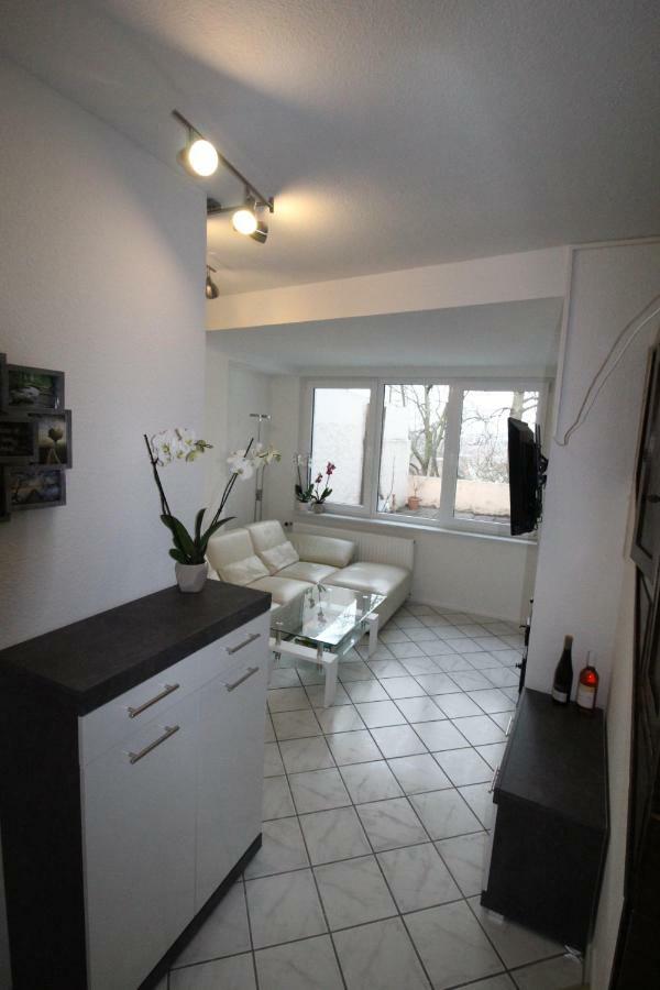 Rheinblick 3-Zimmer Apartment Mainz Buitenkant foto